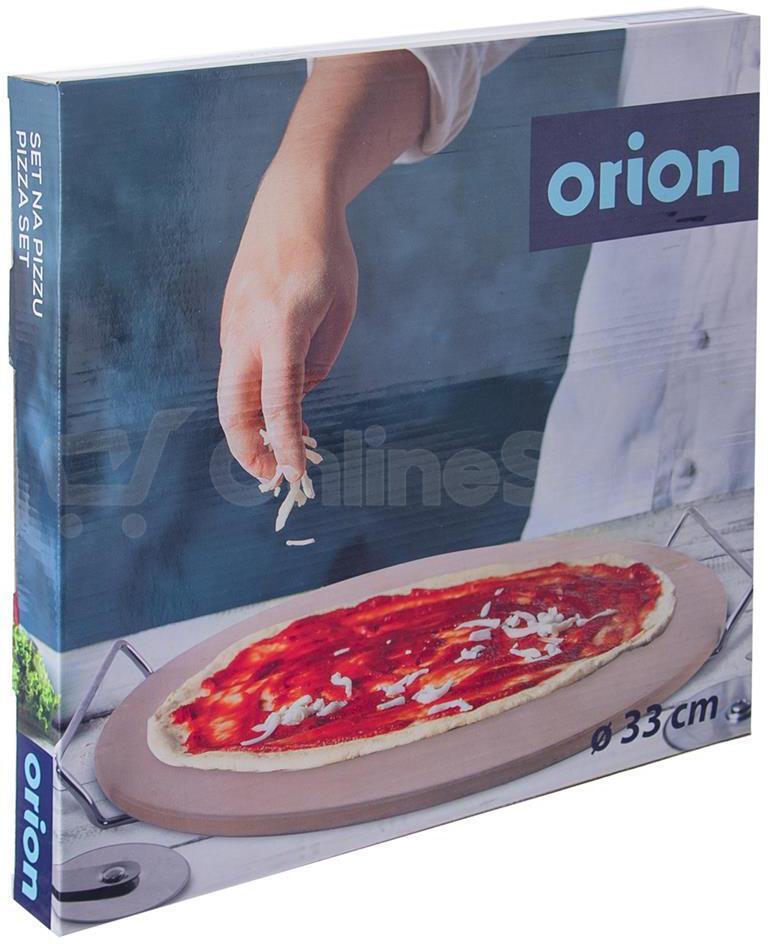 Kámen na pečení s kráječem pr. 33 cm Orion