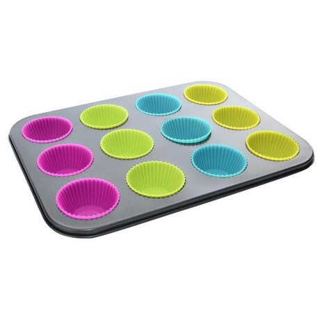 Forma na peen Orion 12 muffin s koky, 35x27x3cm