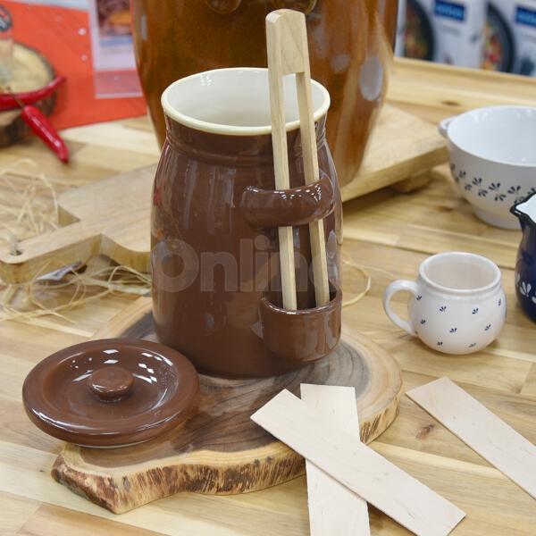 Nakládací hrnec Orion Zelák s kleštěmi, 2,5 l