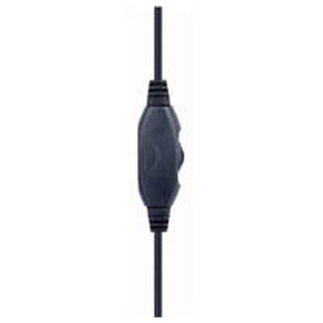 Sluchtka s mik Gembird GHS-05-B, gaming, erno-modr, 1x 4-plov 3,5mm jack