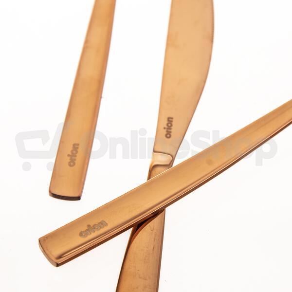 Jídelní příbory Copper 24 dílů Orion