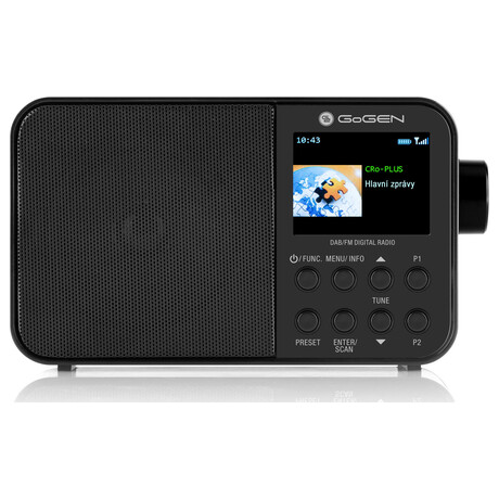 GoGEN DAB 500 BT&nbsp;C, černý (foto 3)