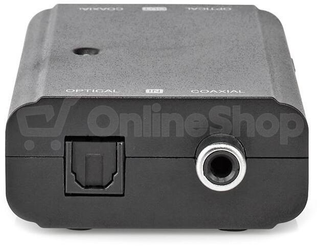 Převodník 2x Toslink/2x Cinch NEDIS ACON2507BK