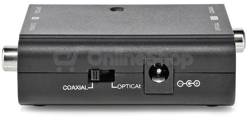 Převodník 2x Toslink/2x Cinch NEDIS ACON2507BK