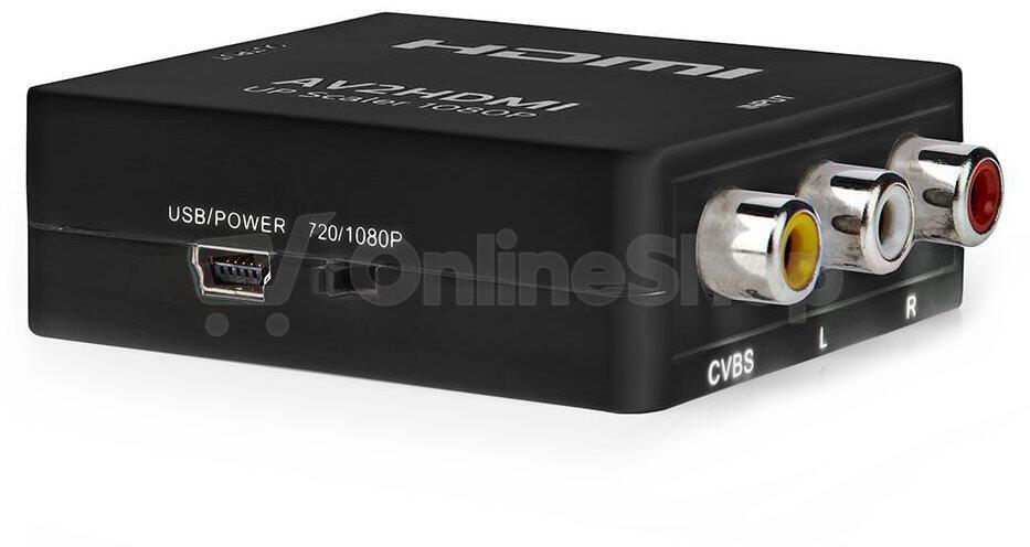 Převodník 3x Cinch/HDMI NEDIS VCON3456AT