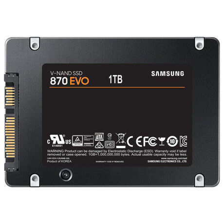 Samsung SSD 1TB 870 EVO SATA III 2.5