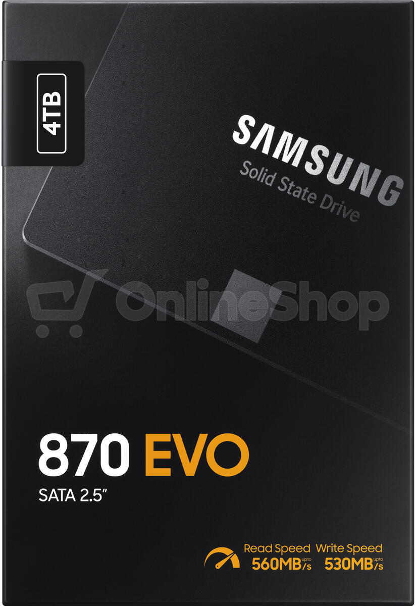 Interní SSD Samsung SSD 870 EVO SATA III-4000GB Bl