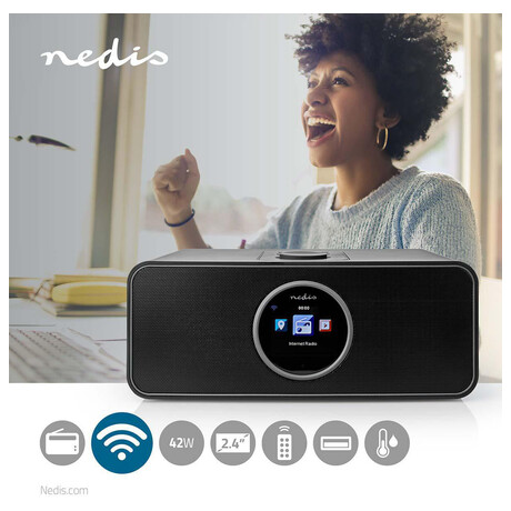 NEDIS RDIN4000BK, černé (foto 10)