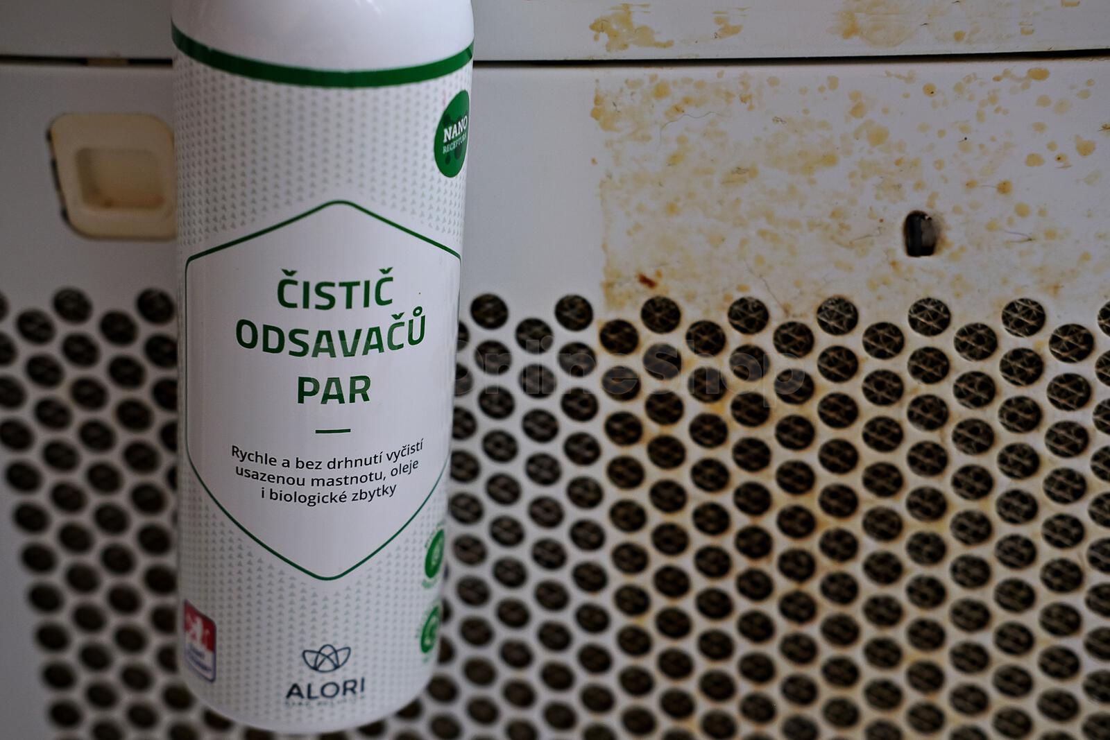 Nano čistič odsavačů par Alori, 250ml