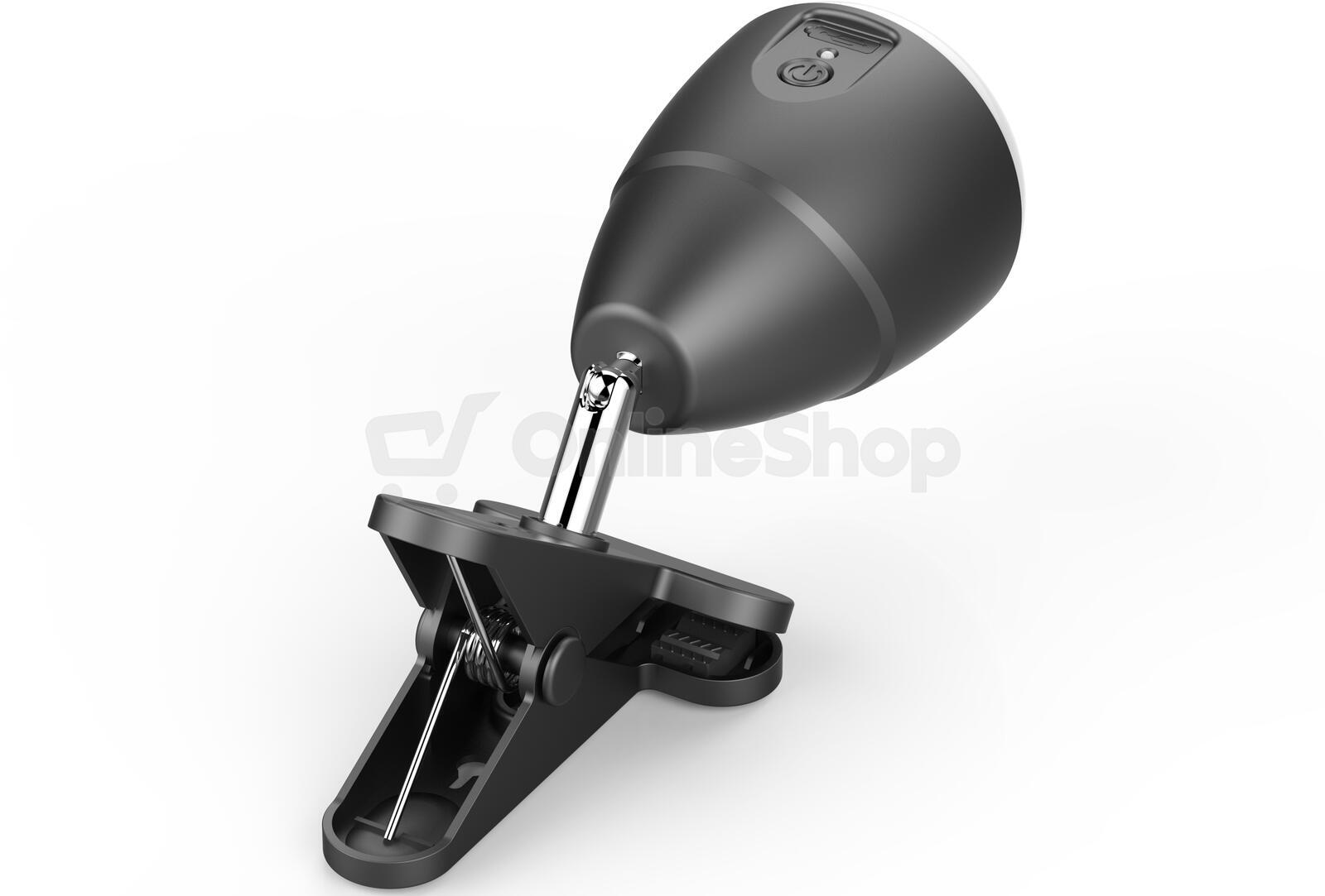 LED lampička Immax KLIP 5W 4000K černá