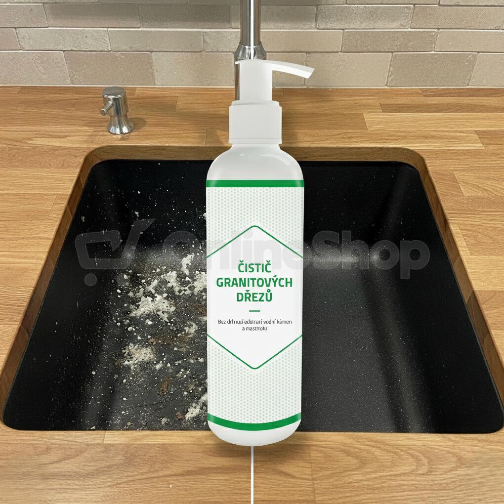 Nano čistič granitových dřezů Alori, 250ml