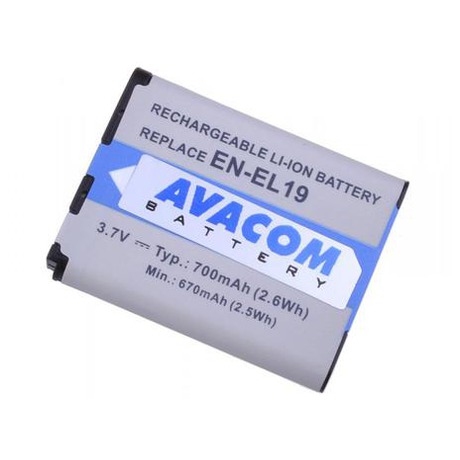 Baterie Avacom Nikon EN-EL19 Li-ion 3,7V 620mAh