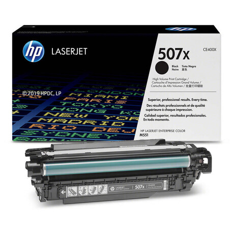 Toner HP 507X, 11 000 stran - ern