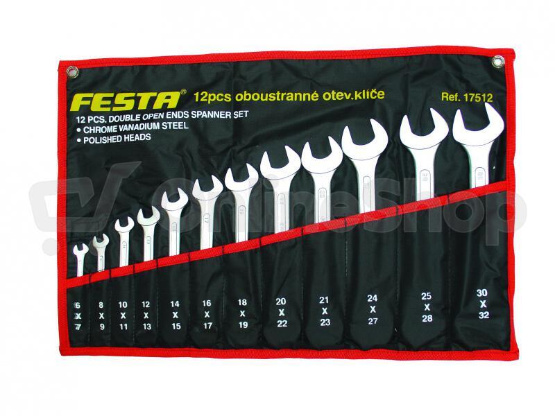Sada klíčů Festa 6-32 mm, 12dílná