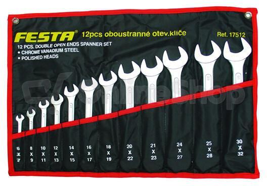 Sada klíčů Festa 6-32 mm, 12dílná
