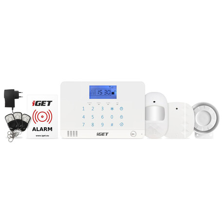 Bezdrtov GSM alarm IGET M3B, aplikace CZ