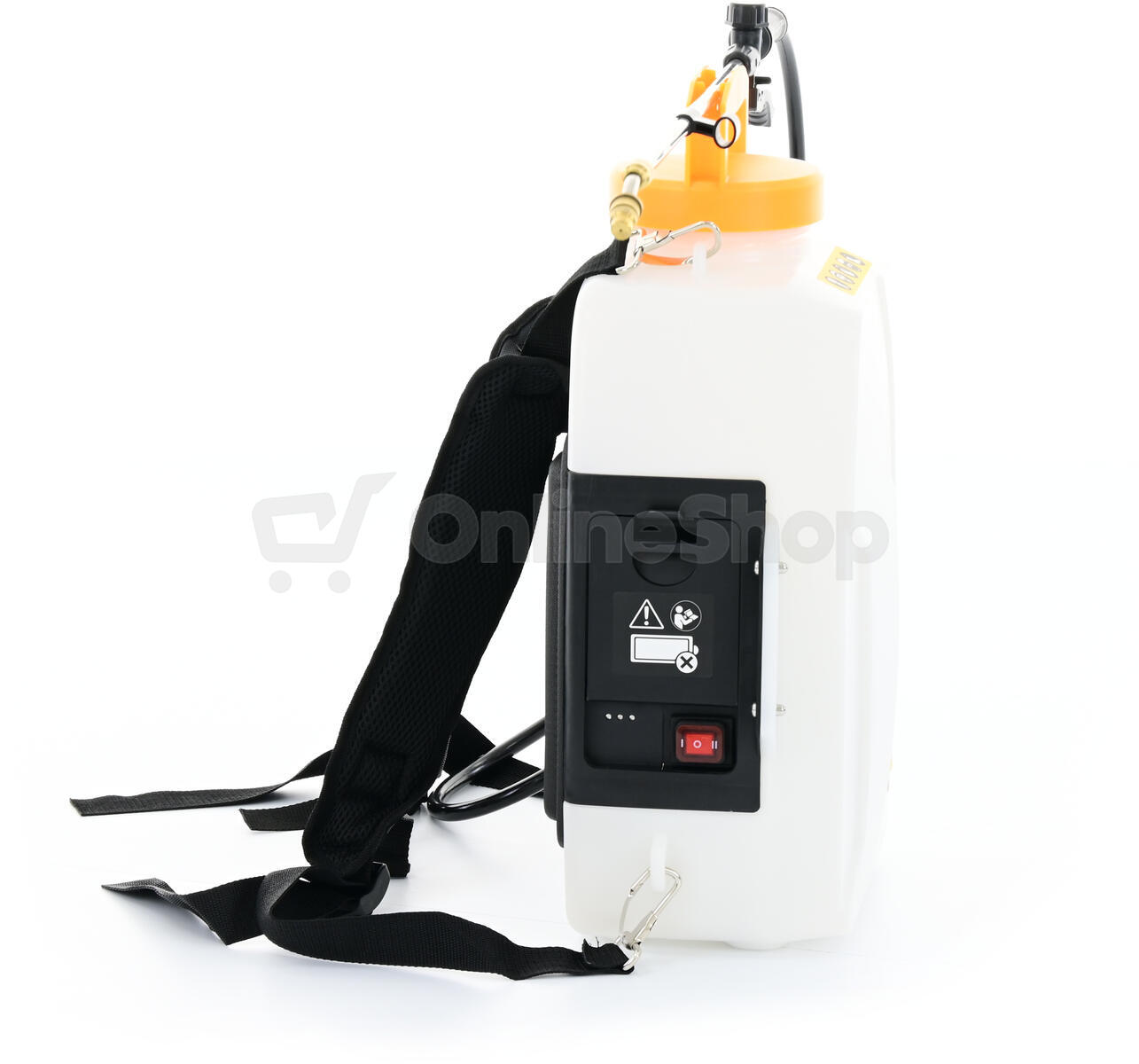 AKU postřikovač Riwall PRO RAS 1220 SET, 20 V + 2Ah baterie + nabíječka | Skutečná fotografie prodávaného kusu | Skutečná fotografie prodávaného kusu
