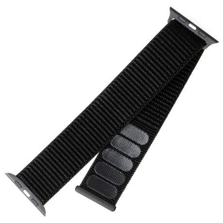 FIXED Nylon Strap pro Apple Watch 38/40/41mm, černý (foto 1)
