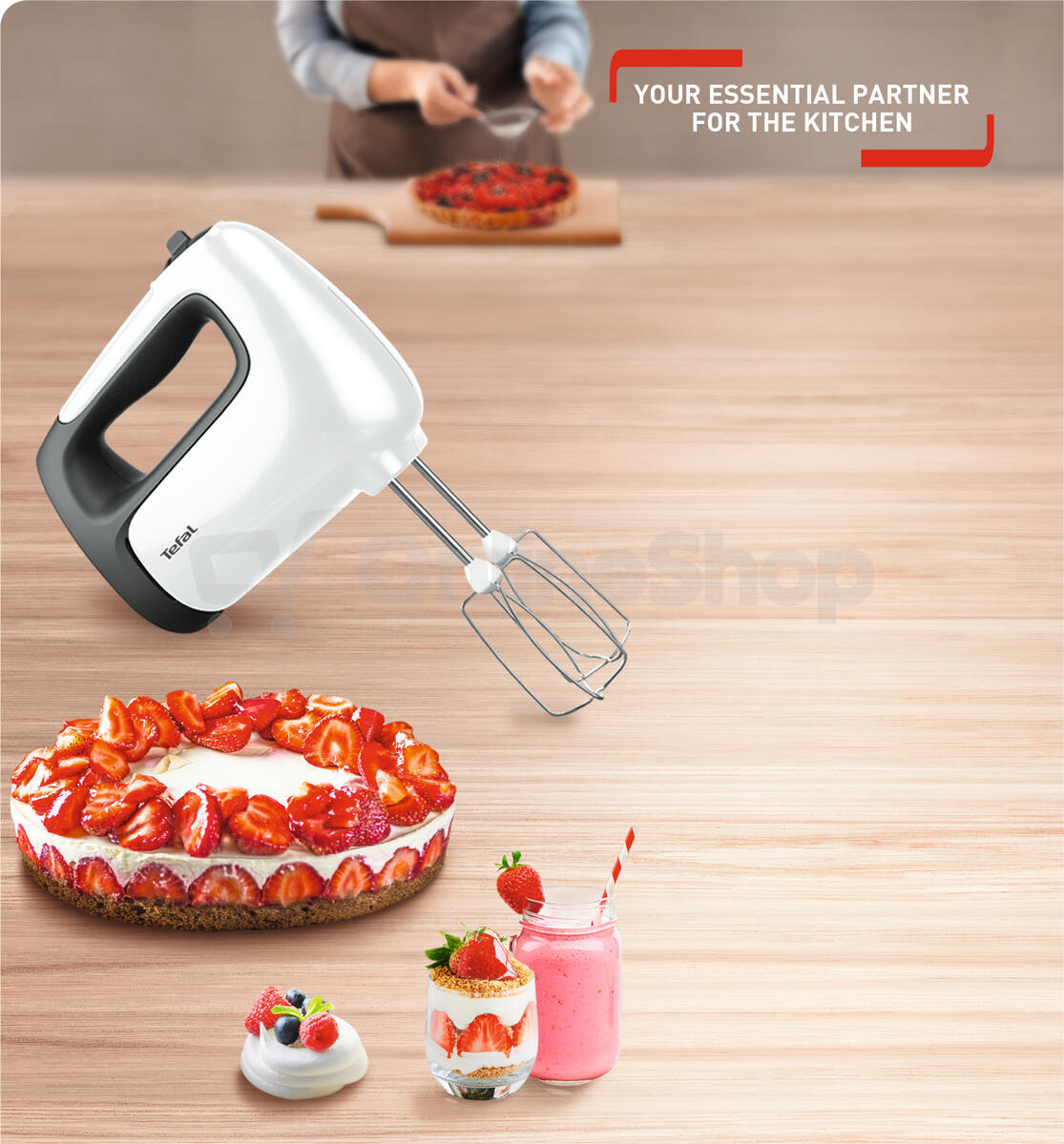 Ruční šlehač Tefal HT461138