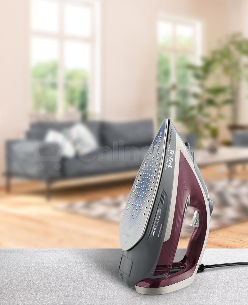 Žehlička Tefal Smart Protect Plus FV6870 vínová