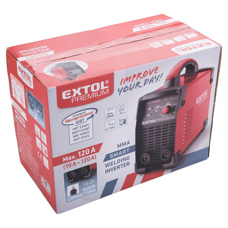 Invertor svaovac 120A EXTOL-PREMIUM