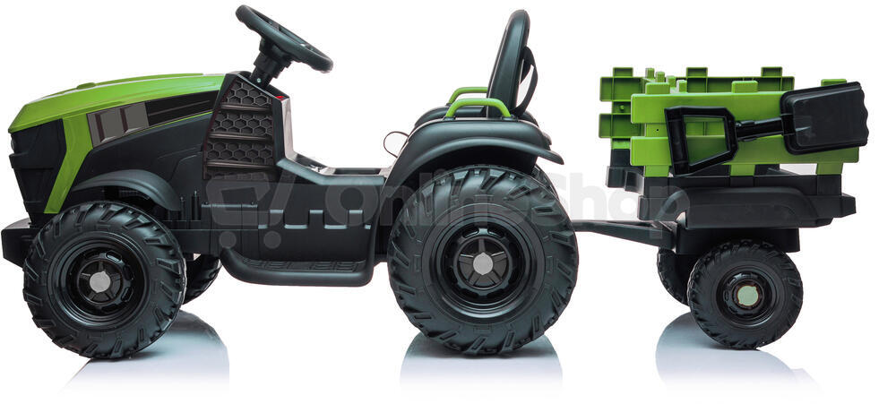 Elektrický traktor s vozíkem Buddy Toys BEC 8211