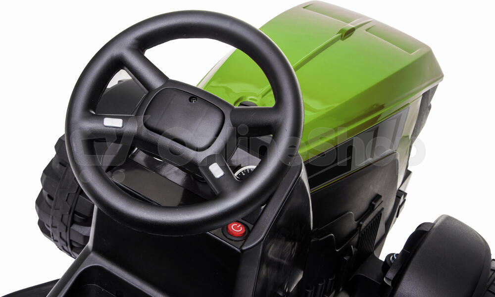 Elektrický traktor s vozíkem Buddy Toys BEC 8211