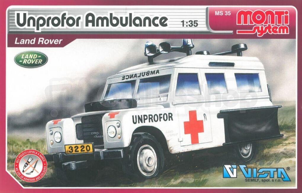 Stavebnice Seva Monti System MS 35 - Unprofor Ambulance