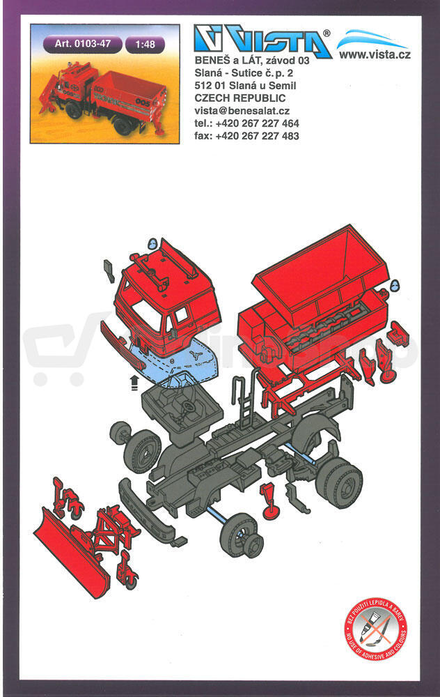 Stavebnice Seva Monti System MS 47 - Eco Technic 1:48