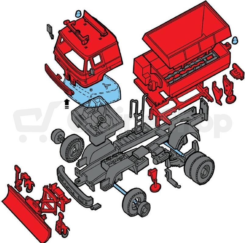 Stavebnice Seva Monti System MS 47 - Eco Technic 1:48