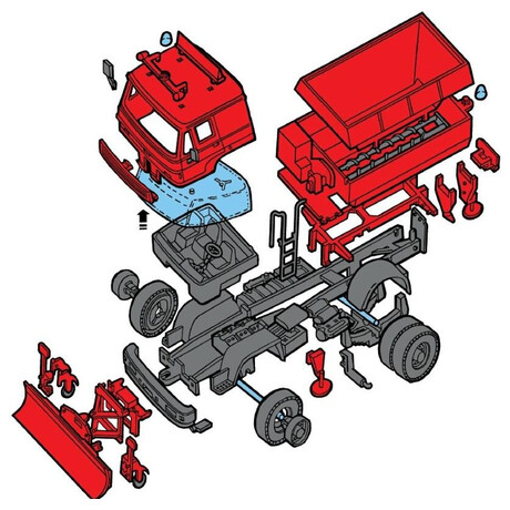 Stavebnice Seva Monti System MS 47 - Eco Technic 1:48