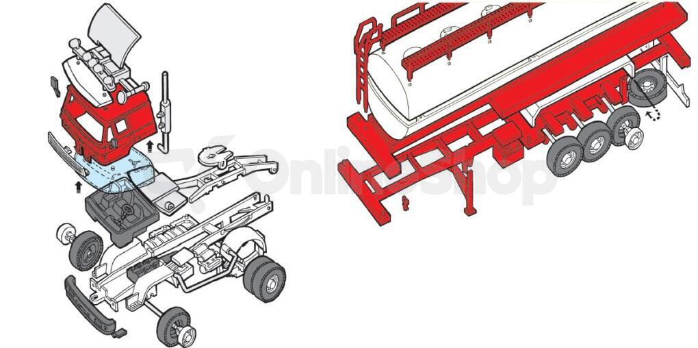 Stavebnice Seva Monti System 08.3 Benzina 1:48