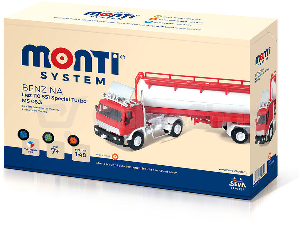 Stavebnice Seva Monti System 08.3 Benzina 1:48