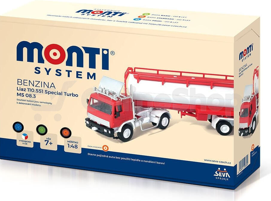 Stavebnice Seva Monti System 08.3 Benzina 1:48