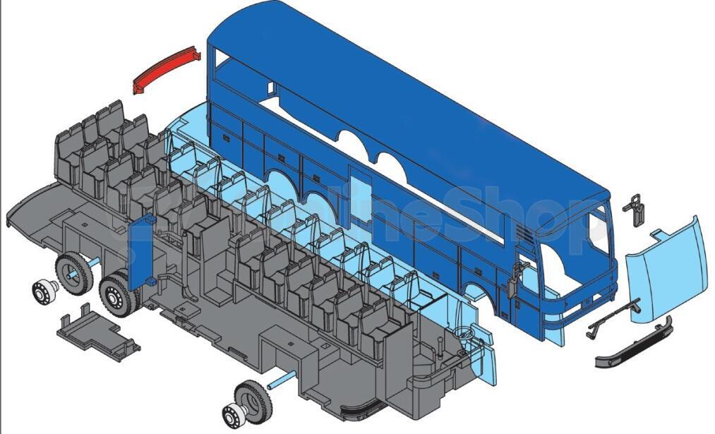 Stavebnice Seva Monti System MS 50 - Atlantic Dolphinarium 1:48