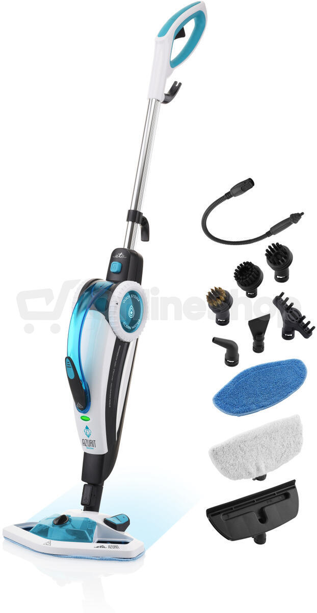 Parní mop ETA Azurit 2267 90000, bílý/modrý