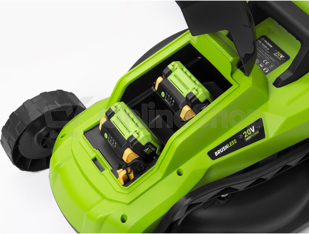 Akumulátorová sekačka FIELDMANN FZR 70335-A 2x20V