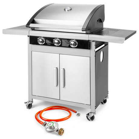 Set zahradn plynov gril Fieldmann FZG 3005 + Obal na gril Fieldmann FZG 9051