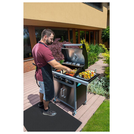 Set zahradn plynov gril Fieldmann FZG 3005 + Obal na gril Fieldmann FZG 9051