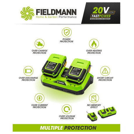 Duln nabjec stanice Fieldmann FDUZ 79110 2x20V