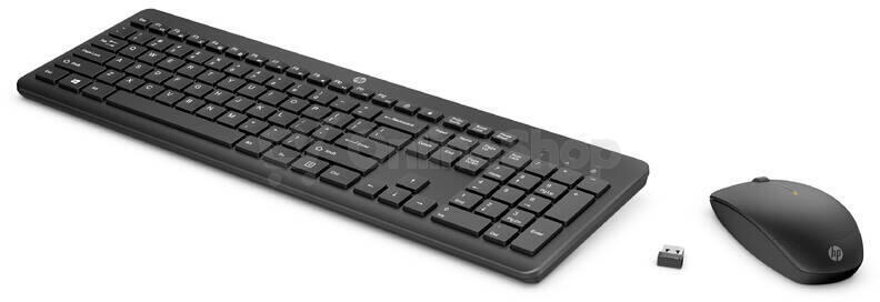 PC klávesnice s myší HP 230 Wireless Black