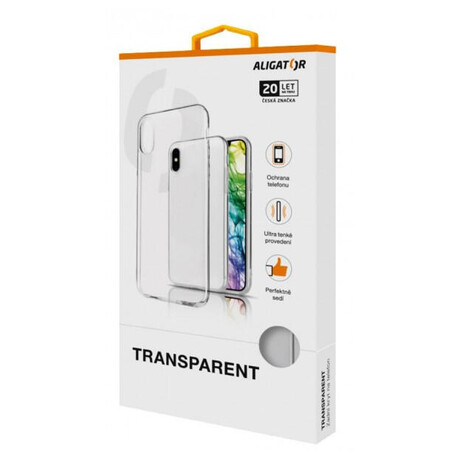 Pouzdro TRANSPARENT ALIGATOR Samsung Galaxy A12