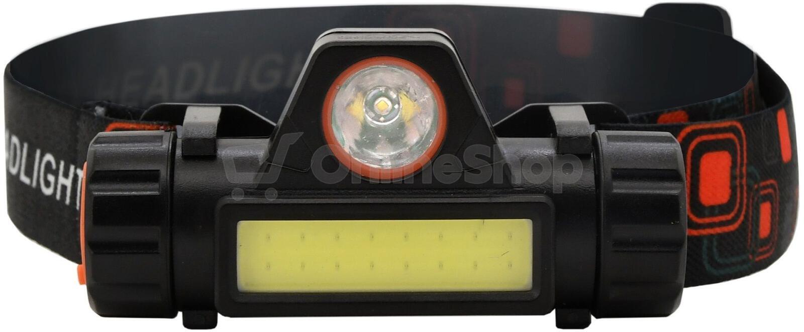 LED čelovka Cattara 120lm nabíjecí