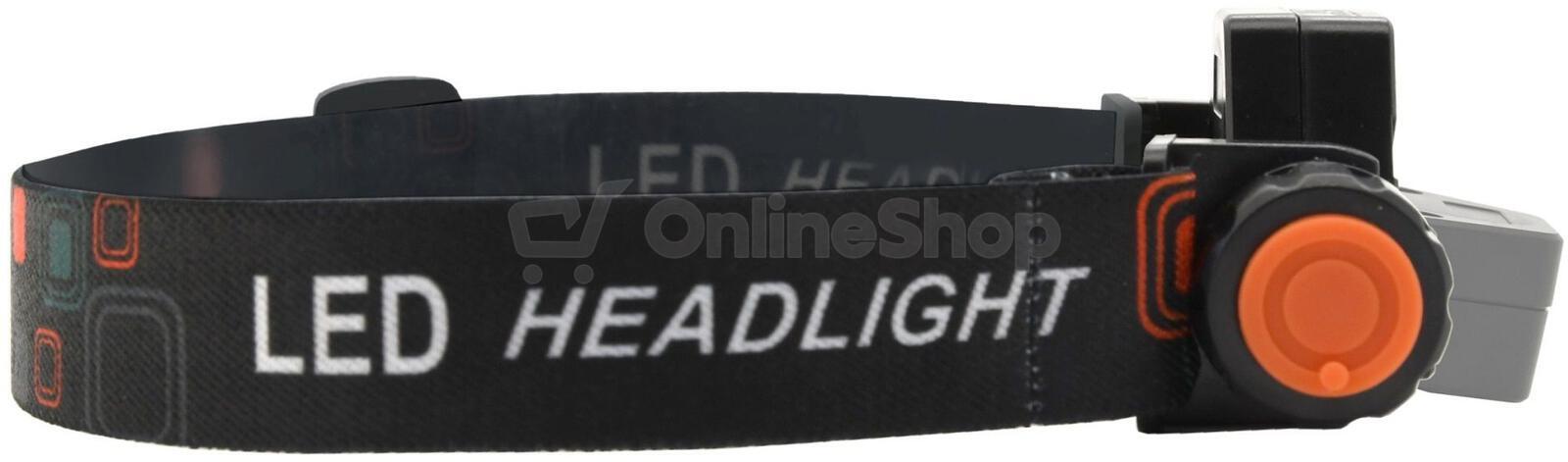 LED čelovka Cattara 120lm nabíjecí