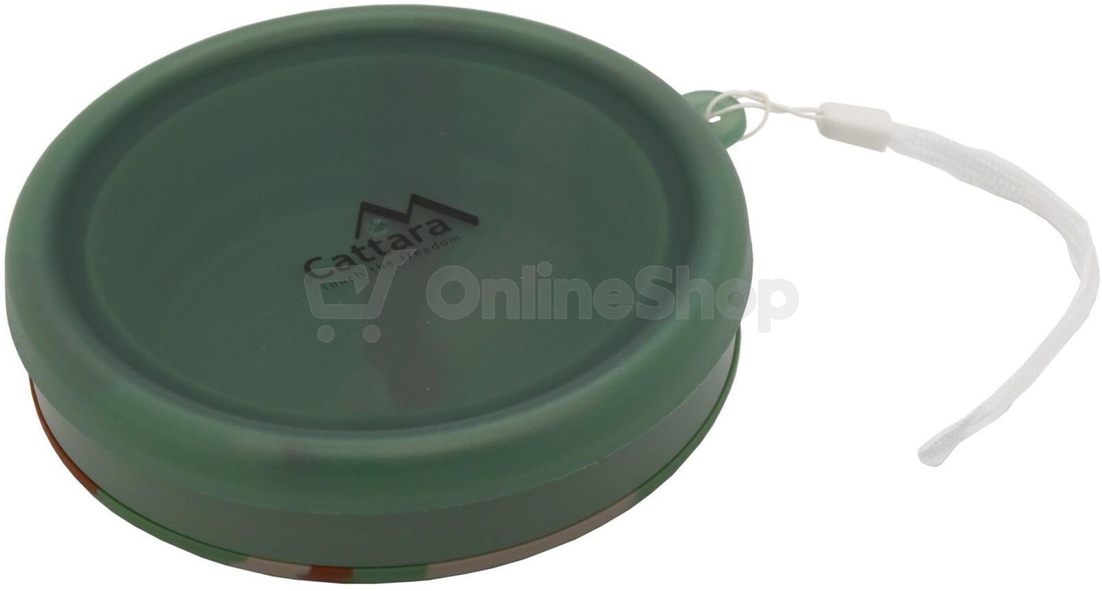 Silikonová skládací miska ARMY 950ml CATTARA