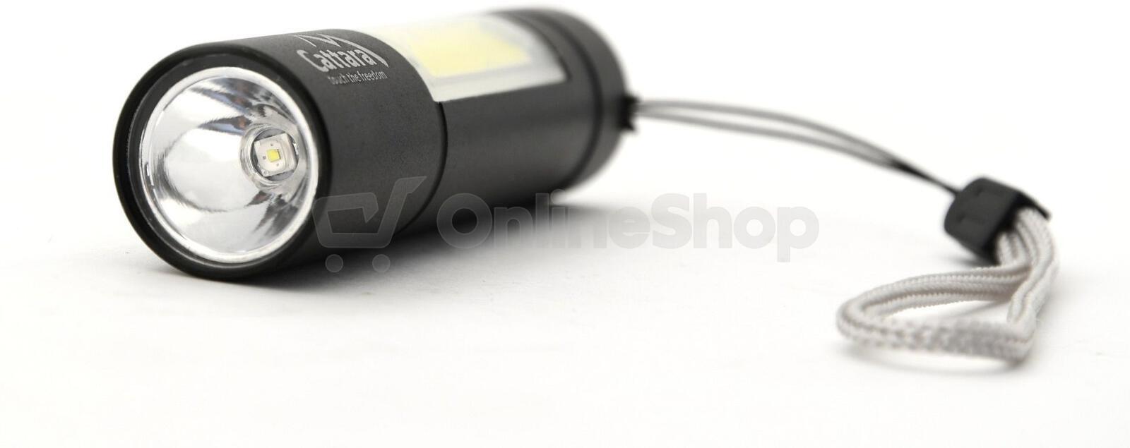 Svítilna Cattara kapesní LED 120lm nabíjecí