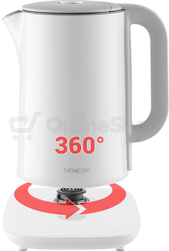 Rychlovarná konvice Sencor SWK 1591WH