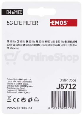 Emos 5G Filtr EM694IEC (J5712)