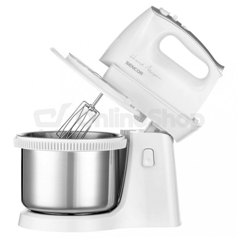 Ruční šlehač Sencor SHM 6206SS s otočnou mísou