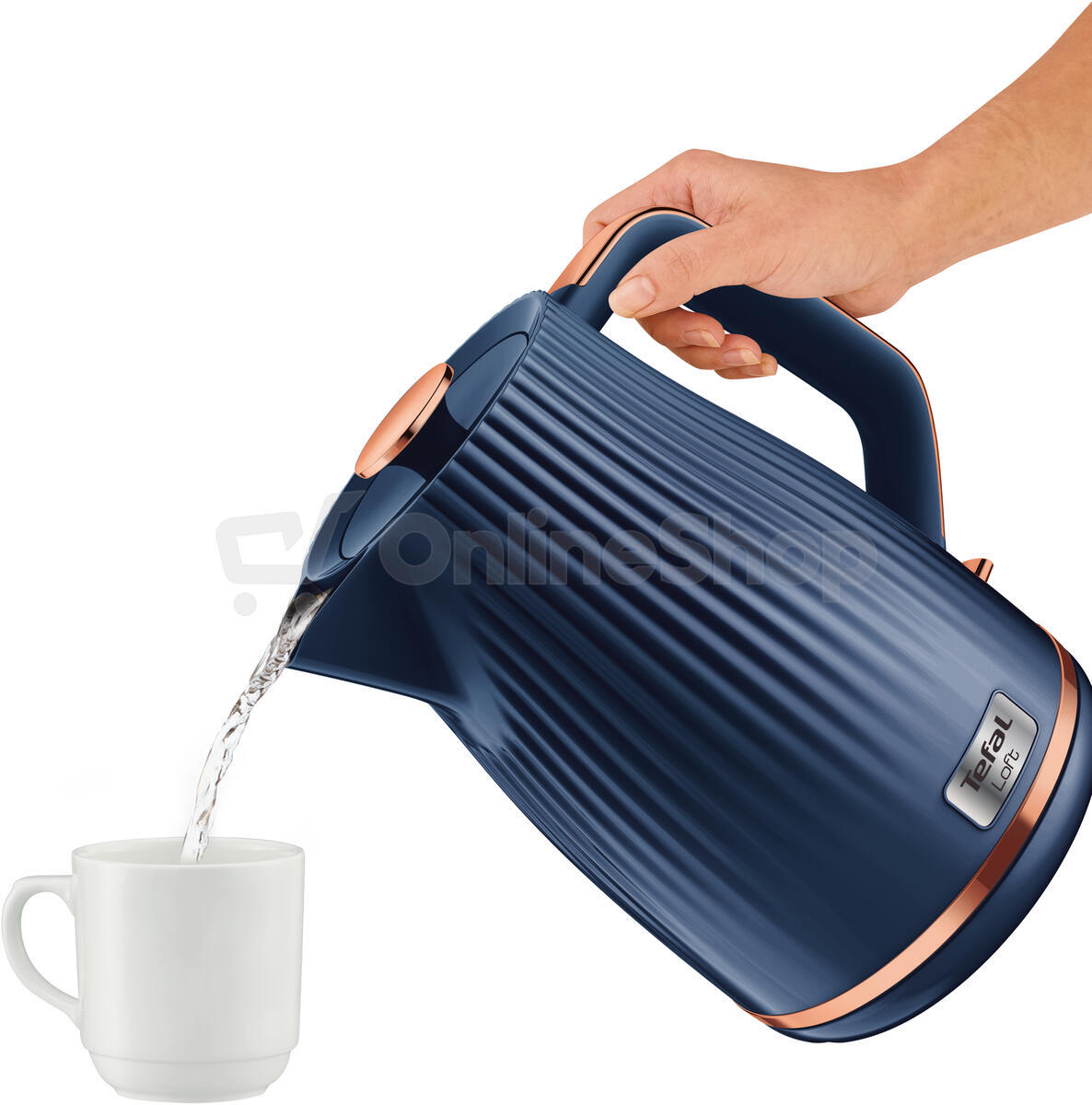 Rychlovarná konvice Tefal Loft KO251430 modrá